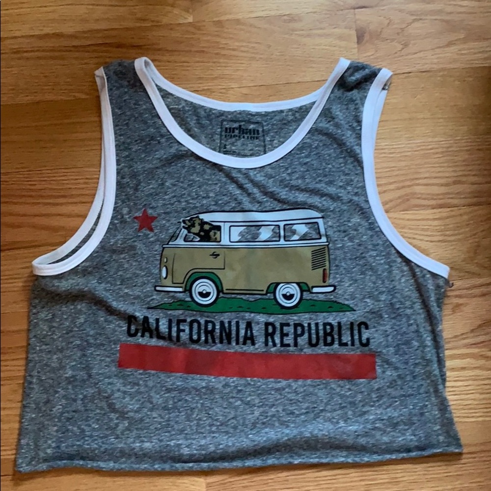 California republic crop top